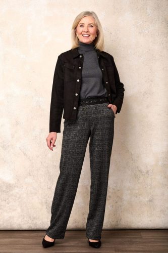 Britt Estate Check Trouser